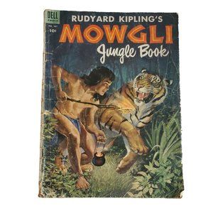 Rudyard Kipling Mowgli Jungle Book Comic #487 Dell Comic 1953